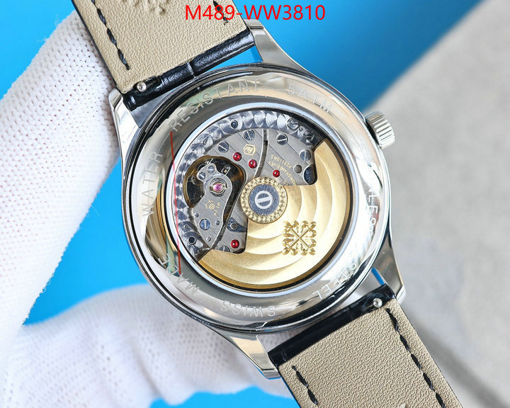 Watch (TOP)-Ptek Ph1ippe,high quality 1:1 replica , ID: WW3810,$: 489USD