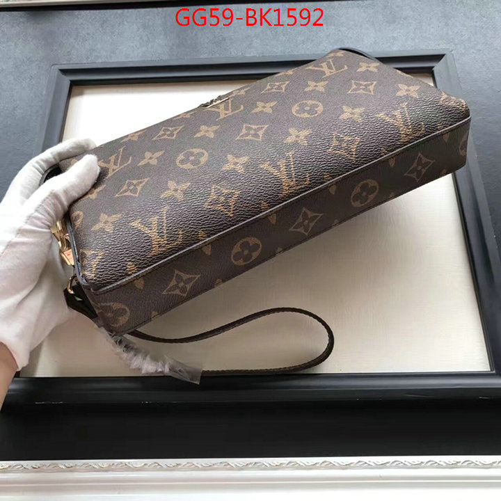 LV Bags(4A)-Wallet,ID: BK1592,$:59USD