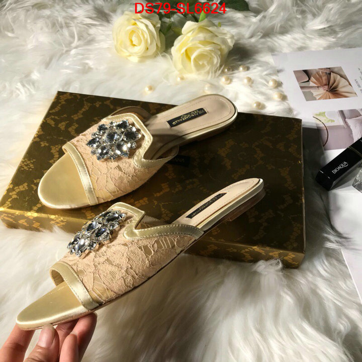 Women Shoes-DG,where to buy replicas , ID: SL6624,$: 79USD