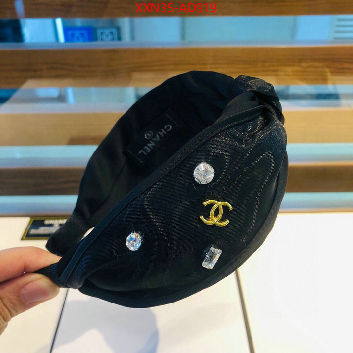 Hair band-Chanel,aaaaa+ class replica , ID: AD919,$: 35USD