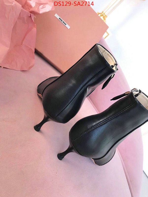 Women Shoes-Miu Miu,7 star replica ,replica aaaaa designer , ID:SA2714,$: 129USD