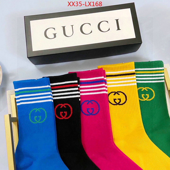 Sock-Gucci,new , ID: LX168,$: 35USD