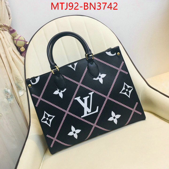 LV Bags(4A)-Handbag Collection-,ID: BN3742,$: 92USD