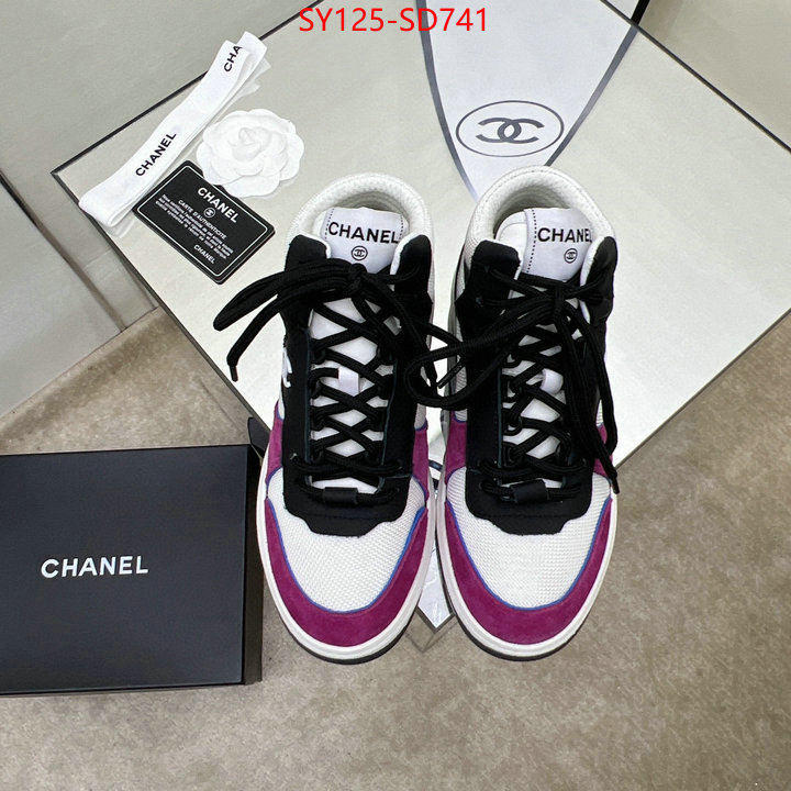 Women Shoes-Chanel,shop cheap high quality 1:1 replica , ID: SD741,$: 125USD