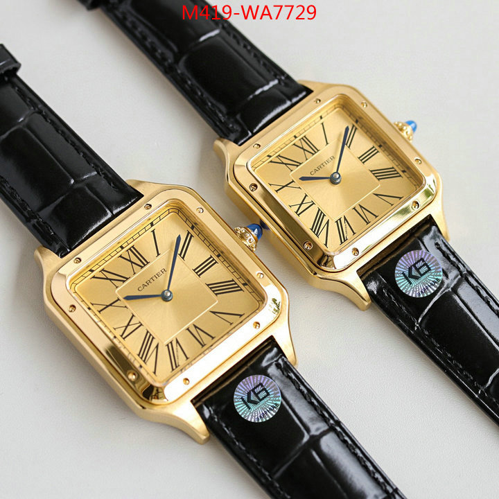 Watch(TOP)-Cartier,2023 replica , ID: WA7729,$: 419USD