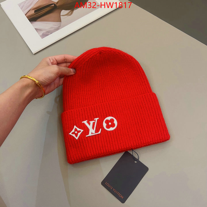 Cap (Hat)-LV,high quality designer replica , ID: HW1817,$: 32USD