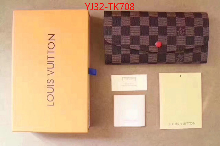 LV Bags(4A)-Wallet,ID: TK708,$:32USD