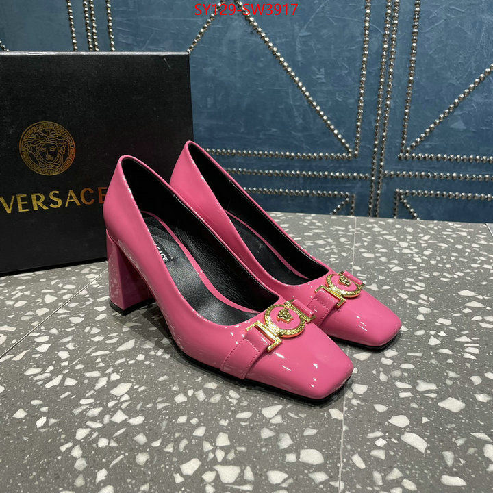 Women Shoes-Versace,how to find designer replica , ID: SW3917,$: 129USD