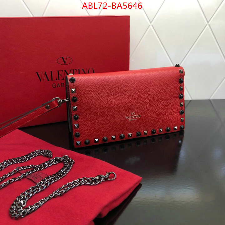 Valentino Bags(4A)-Diagonal-,wholesale imitation designer replicas ,ID: BA5646,$: 72USD