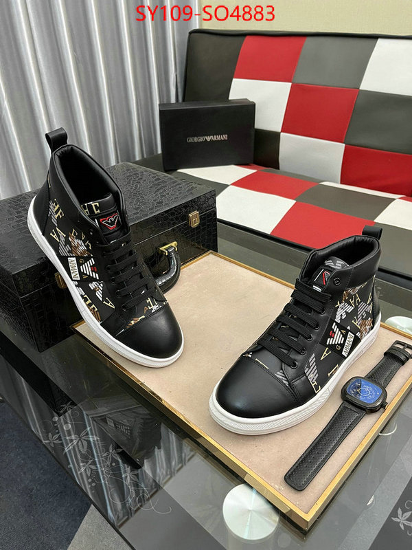 Men Shoes-Armani,replica how can you , ID: SO4883,$: 109USD