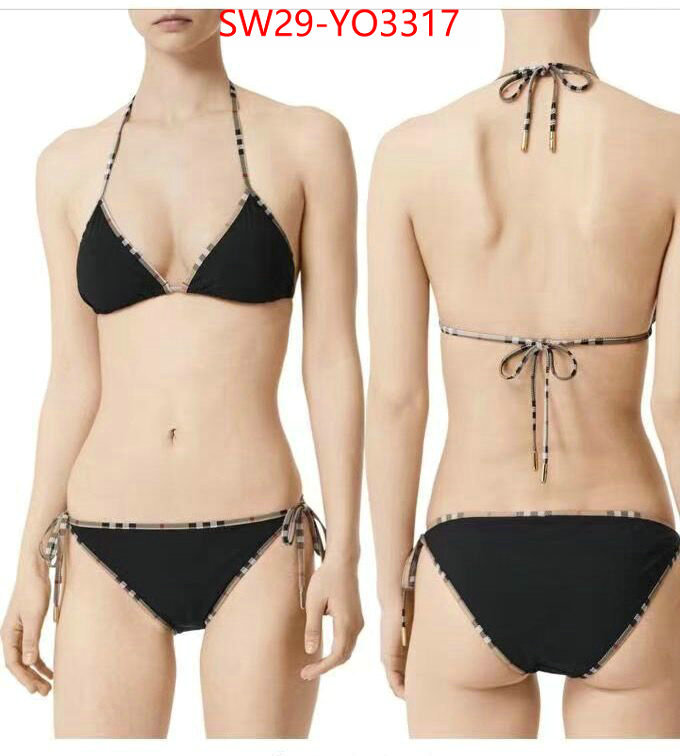 Swimsuit-Burberry,replica designer , ID: YO3317,$: 29USD