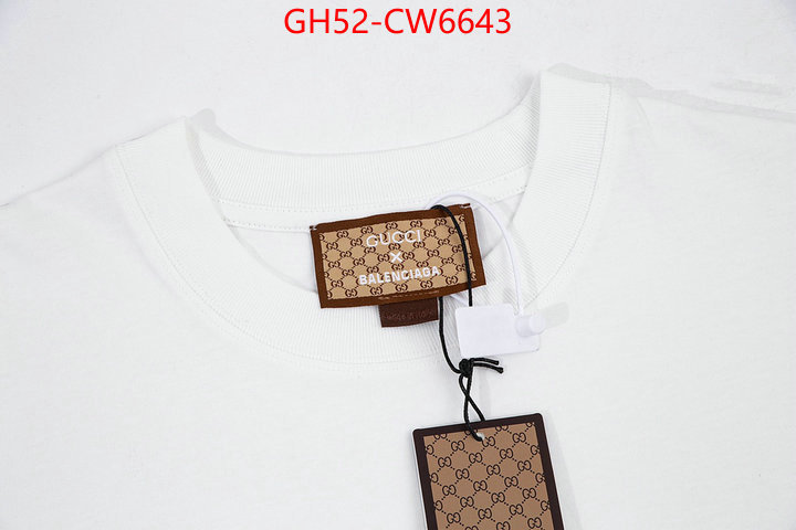 Clothing-Gucci,where can you buy a replica , ID: CW6643,$: 52USD