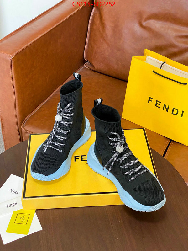 Men Shoes-Fendi,knockoff highest quality , ID: SO2252,$: 115USD