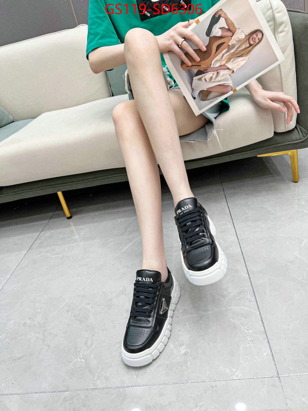 Women Shoes-Prada,wholesale imitation designer replicas , ID: SD6306,$: 119USD