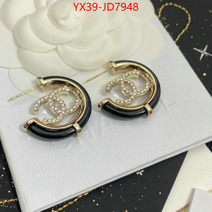 Jewelry-Chanel,replica 2023 perfect luxury , ID: JD7948,$: 39USD