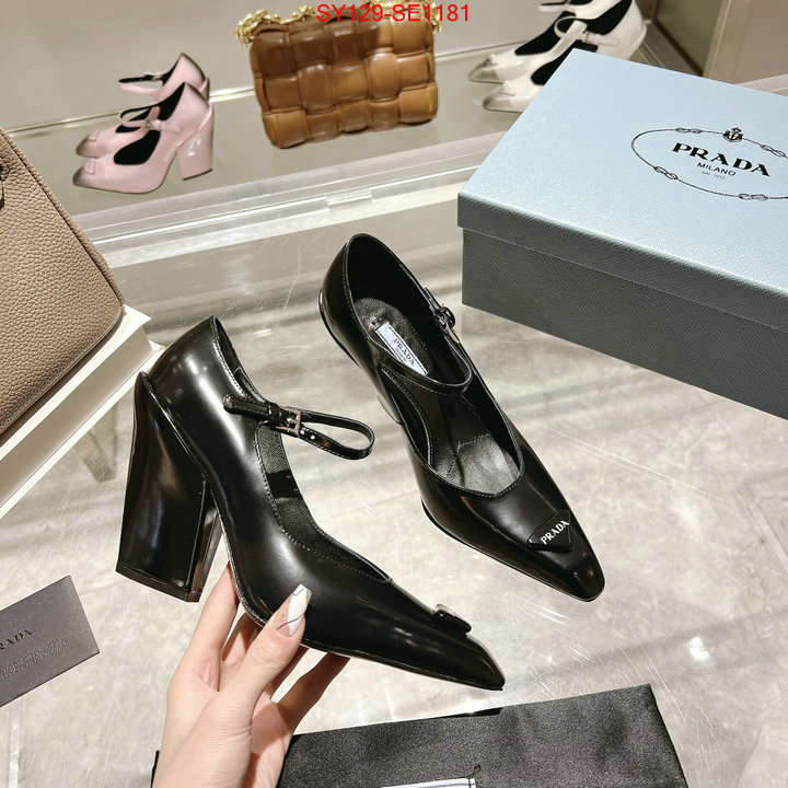 Women Shoes-Prada,customize best quality replica , ID: SE1181,$: 129USD