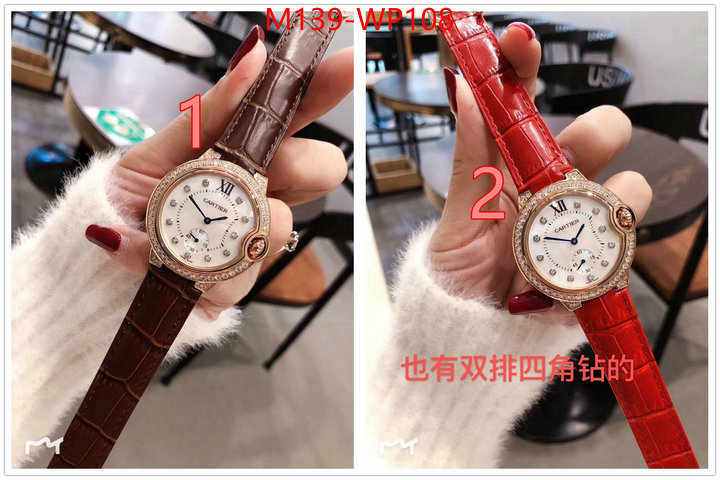 Watch(4A)-Cartier,shop the best high quality , ID: WP108,$: 139USD