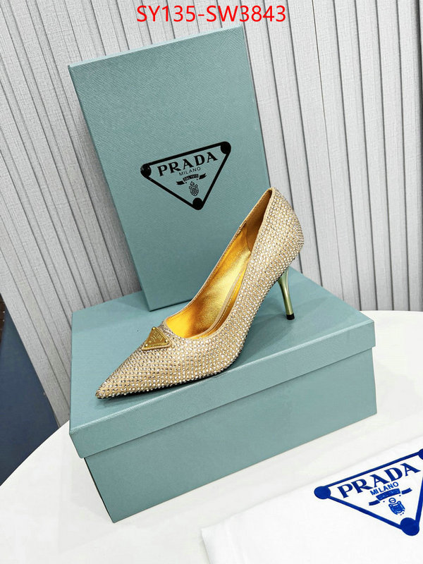 Women Shoes-Prada,where to buy the best replica , ID: SW3843,$: 135USD