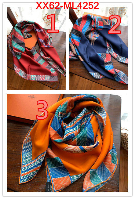 Scarf-Hermes,7 star quality designer replica , ID: ML4252,$: 62USD