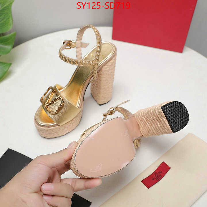 Women Shoes-Valentino,designer 7 star replica , ID: SD719,$: 125USD