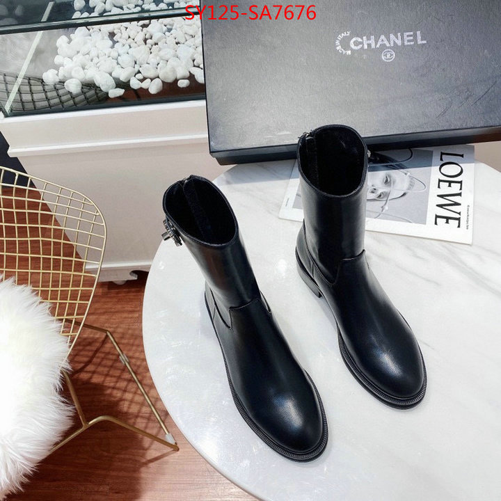 Women Shoes-Chanel,best fake , ID: SA7676,$: 125USD