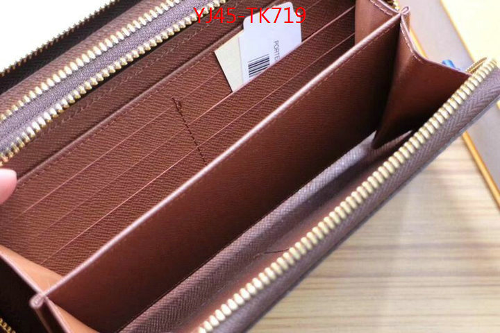 LV Bags(4A)-Wallet,ID: TK719,$:45USD