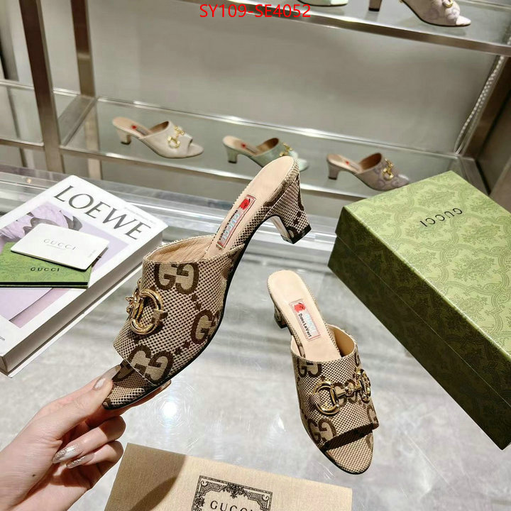 Women Shoes-Gucci,top grade , ID: SE4052,$: 109USD