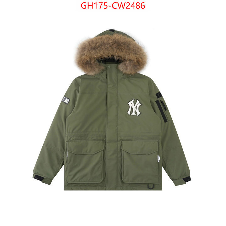 Down jacket Men-MLB,buy the best high quality replica , ID: CW2486,$: 175USD