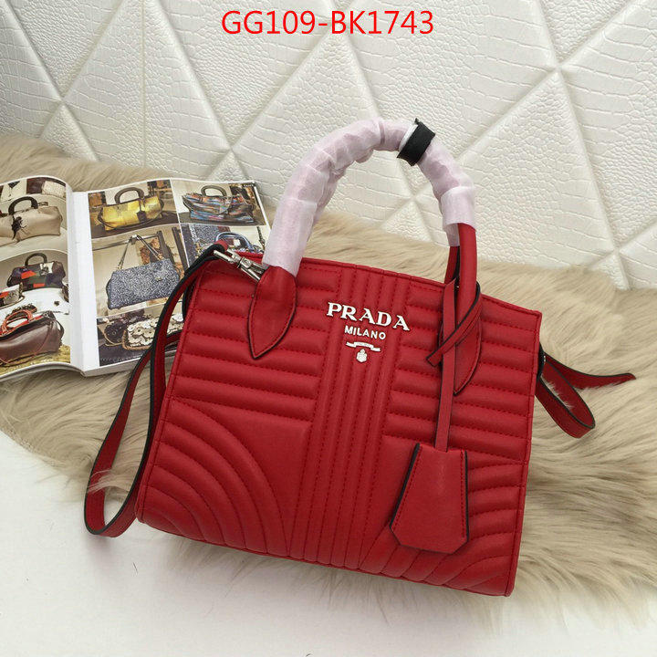 Prada Bags(4A)-Handbag-,ID: BK1743,$:109USD