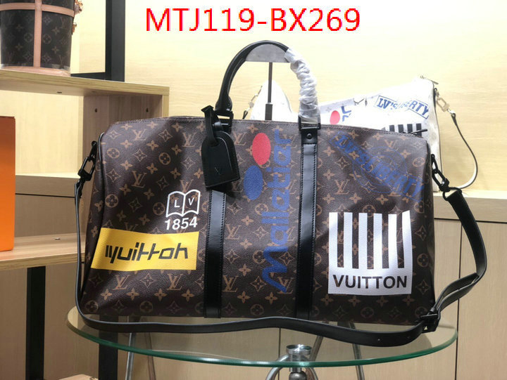 LV Bags(4A)-Keepall BandouliRe 45-50-,7 star ,ID: BX269,$: 119USD