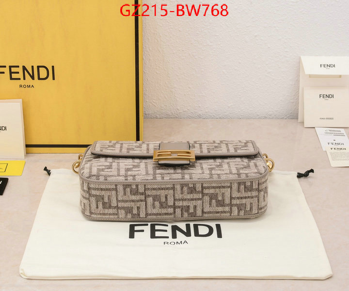 Fendi Bags(TOP)-Baguette,replica 1:1 high quality ,ID: BW768,$: 215USD