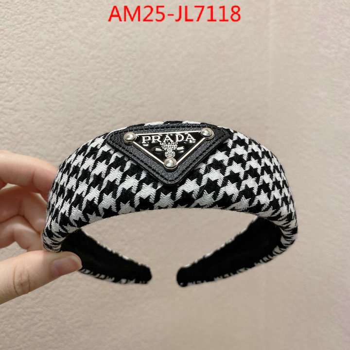 Hair band-Prada,luxury , ID: JL7118,$: 25USD