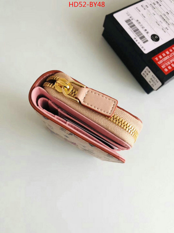 MCM Bags(TOP)-Wallet,ID: BY48,$:52USD