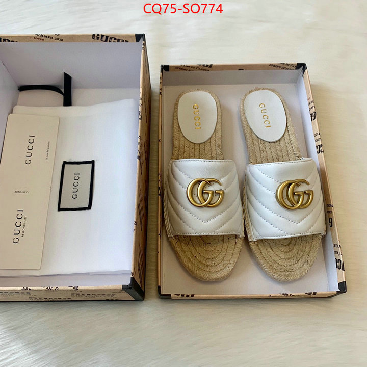 Women Shoes-Gucci,where to find best , ID: SO774,$: 75USD