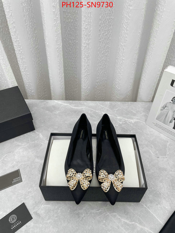Women Shoes-Versace,2023 replica wholesale cheap sales online , ID: SN9730,$: 125USD