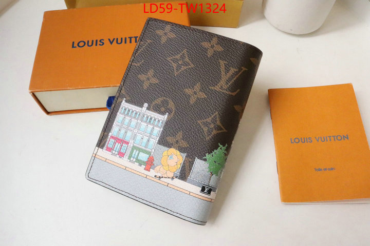 LV Bags(TOP)-Wallet,ID: TW1324,$: 59USD