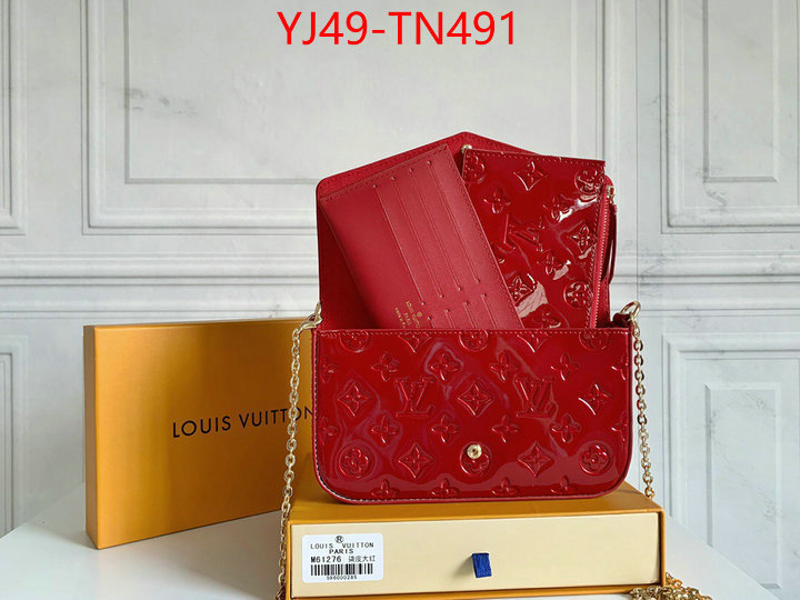 LV Bags(4A)-Wallet,ID: TN491,$: 49USD