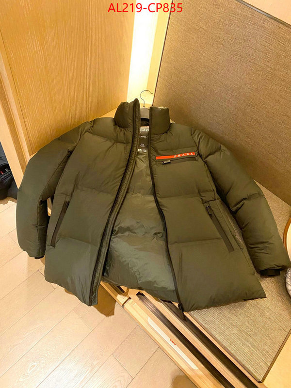 Down jacket Women-Prada,luxury fake , ID: CP835,$:219USD