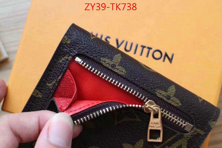 LV Bags(4A)-Wallet,ID: TK738,$:39USD