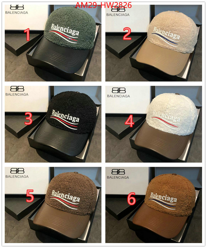 Cap (Hat)-Balenciaga,replica , ID: HW2826,$: 29USD