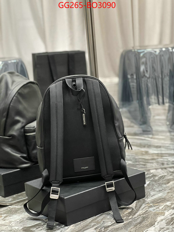 YSL Bag(TOP)-Backpack-,ID: BO3090,$: 265USD
