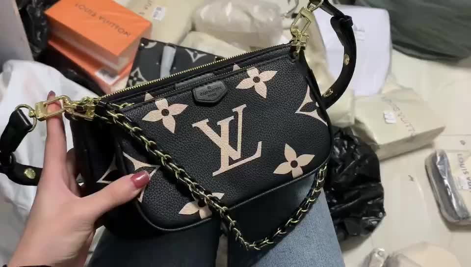 LV Bags(4A)-New Wave Multi-Pochette-,knockoff highest quality ,ID: BP3066,$: 79USD