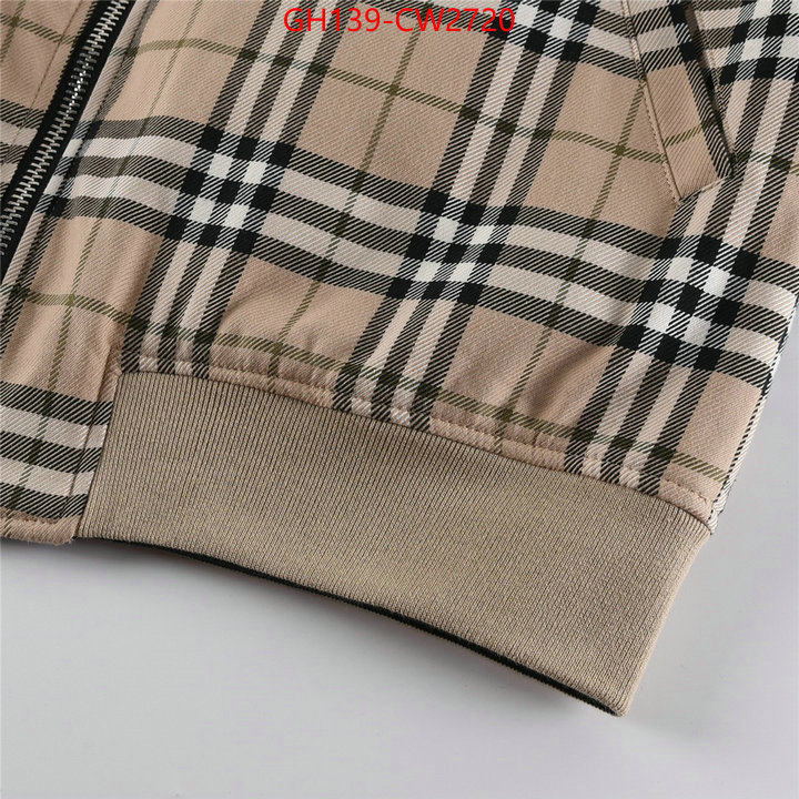 Clothing-Burberry,2023 aaaaa replica 1st copy ,best replica new style , ID: CW2720,$: 139USD