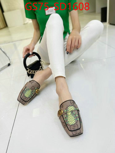 Women Shoes-Gucci,top sale , ID: SD1608,$: 75USD