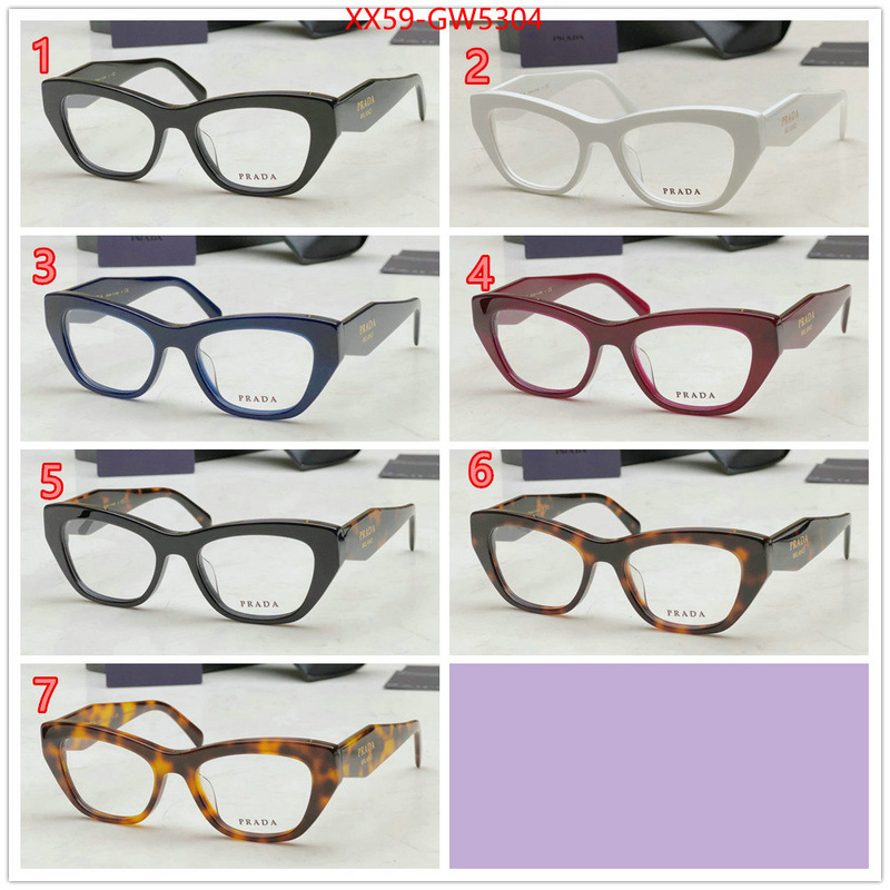 Glasses-Prada,can you buy replica , ID: GW5304,$: 59USD