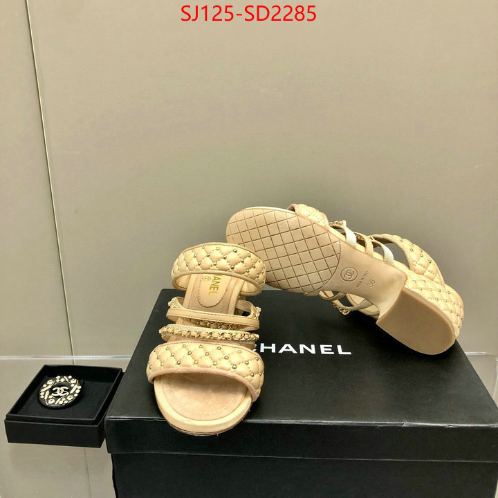 Women Shoes-Chanel,shop cheap high quality 1:1 replica , ID: SD2285,$: 125USD