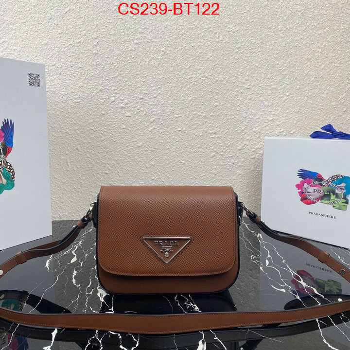 Prada Bags(TOP)-Diagonal-,ID: BT122,$: 239USD