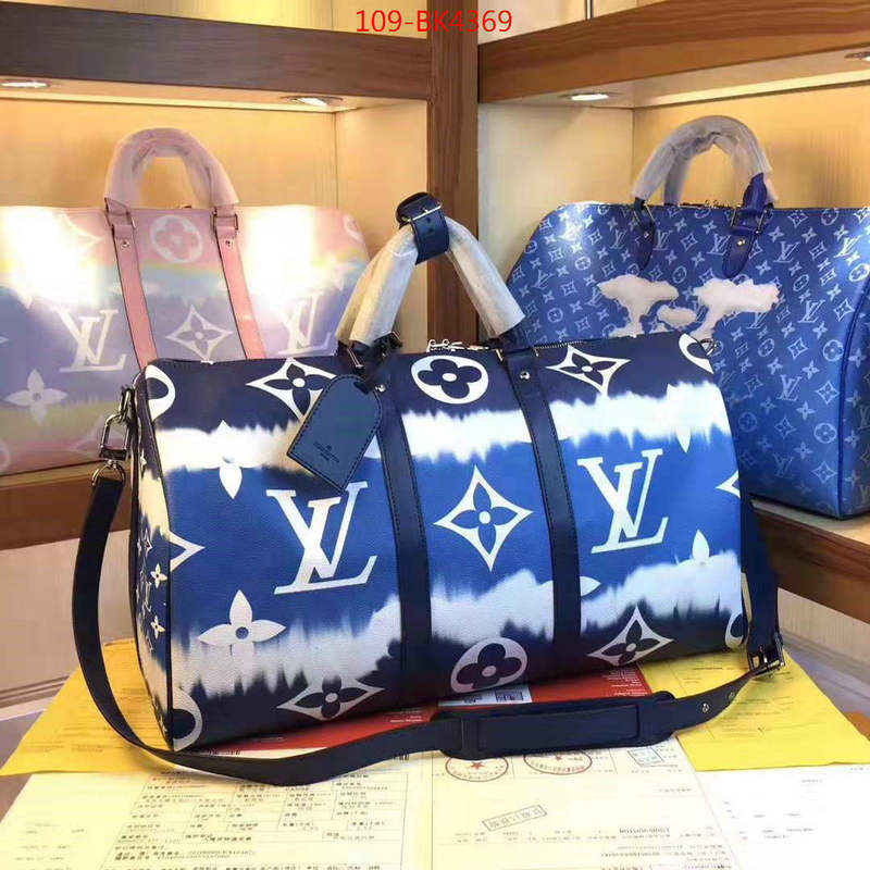 LV Bags(4A)-Keepall BandouliRe 45-50-,where to buy the best replica ,ID: BK4369,$: 109USD