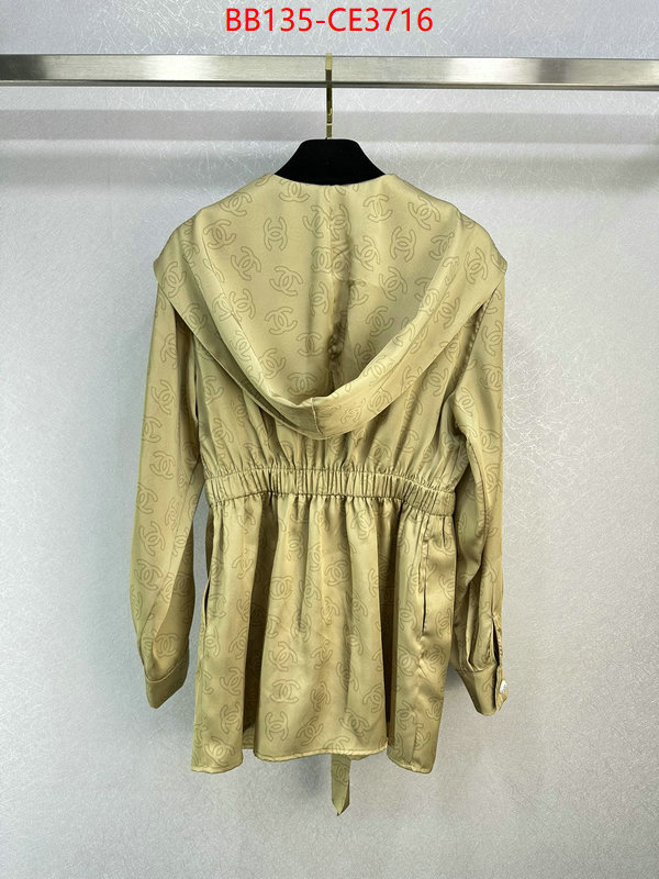 Clothing-Chanel,1:1 replica , ID: CE3716,$:135USD