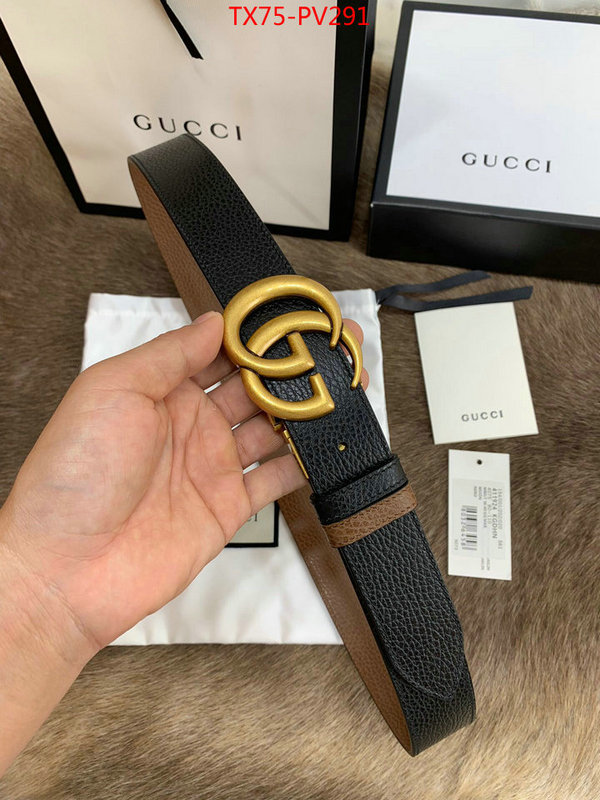 Belts-Gucci,new 2023 , ID: PV291,$:75USD